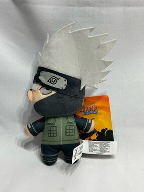 8” Kakashi Hatake Sensei plush figure Naruto Shippuden Great Condition with Tag
